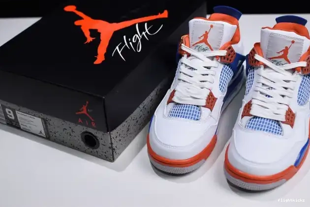 Jordan Bright Crimson-Royal 308497-171 Air 4 Blue White 0619